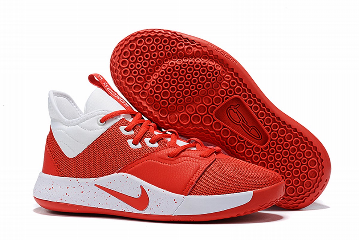 Nike PG 3 Men Shoes Red White